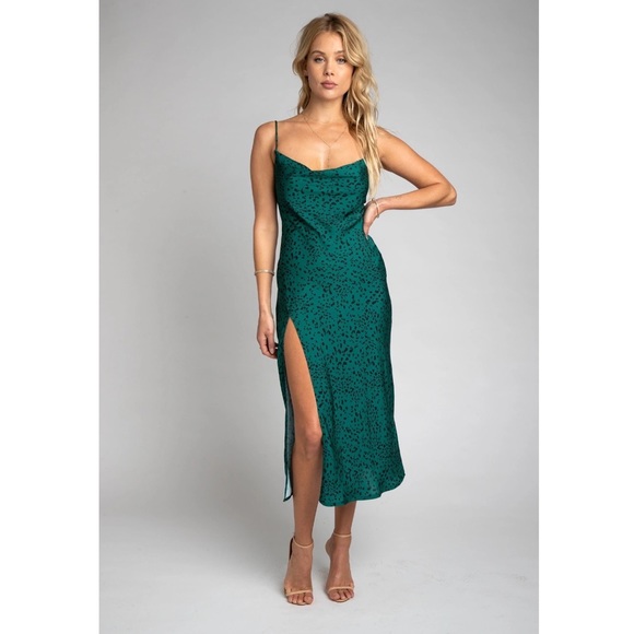 RESA Women’s Madison Slip Dress in Seabrook Green size Small NWT - Picture 2 of 9